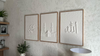 Premium Handcrafted Islamic 3D Textured Wall Art (3-Piece Set)