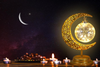 Islamicdecor - Crescent Moon Table Lamp